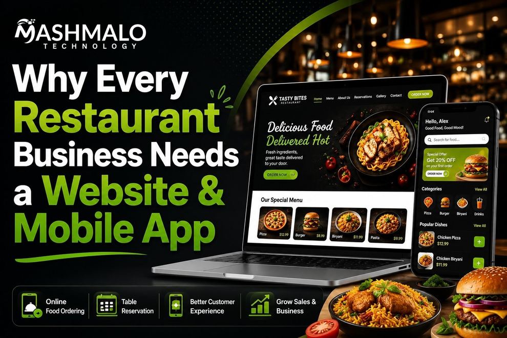 Why Every Restaurant Business Needs a Website & Mobile App in 2026