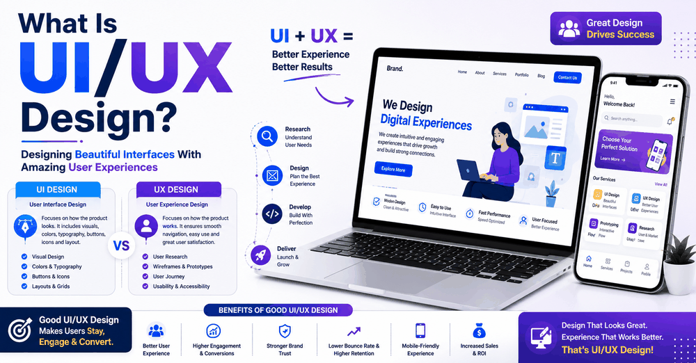 What Is UI/UX Design? A Complete Guide for Beginners