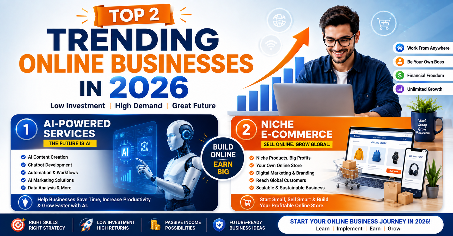 Top 2 Trending Online Businesses in 2026