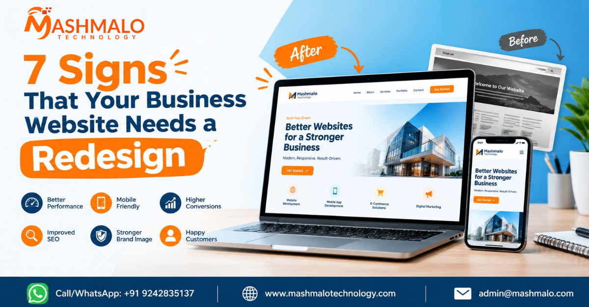 7 Signs That Your Business Website Needs a Redesign