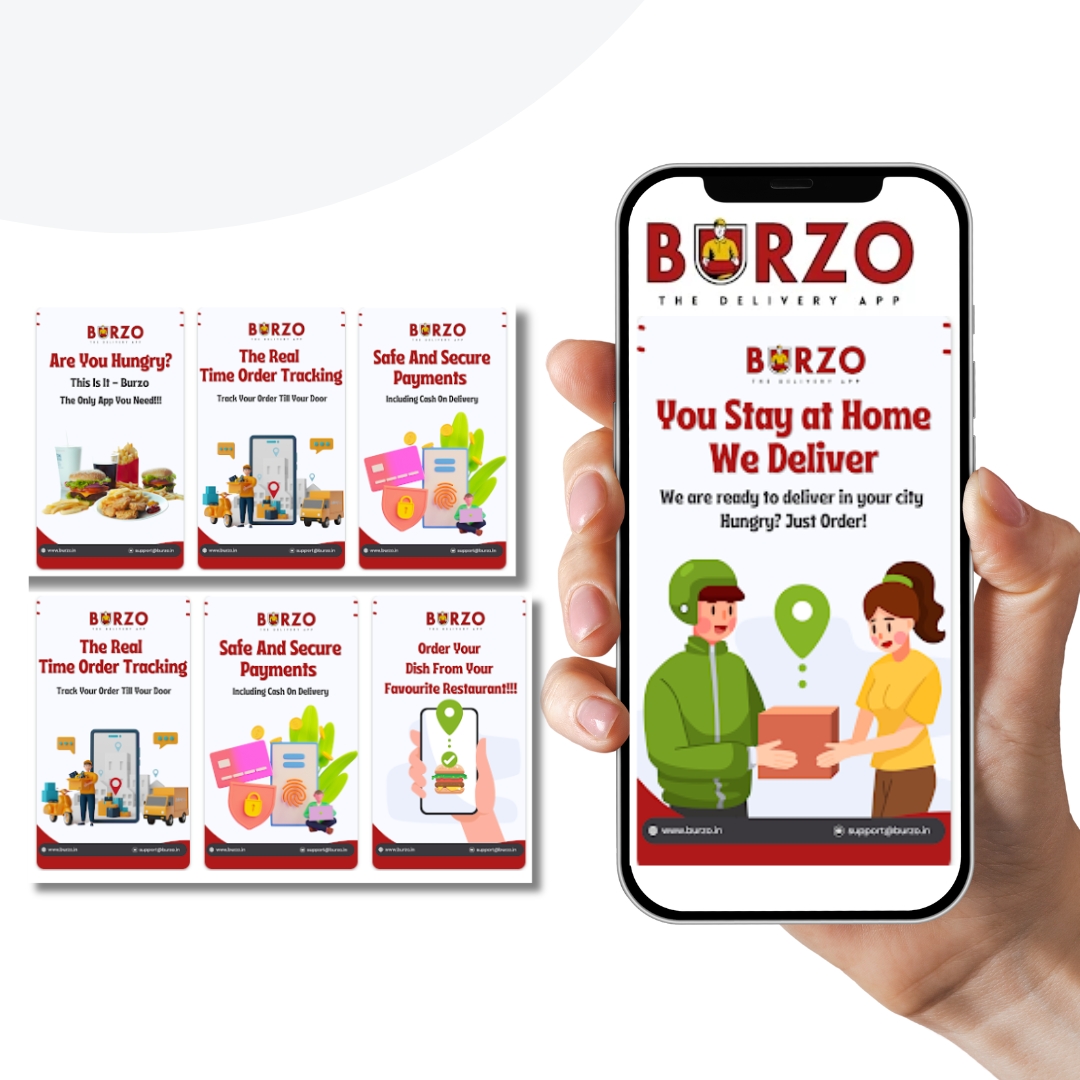 Burzo - The Delivery App Burzo India