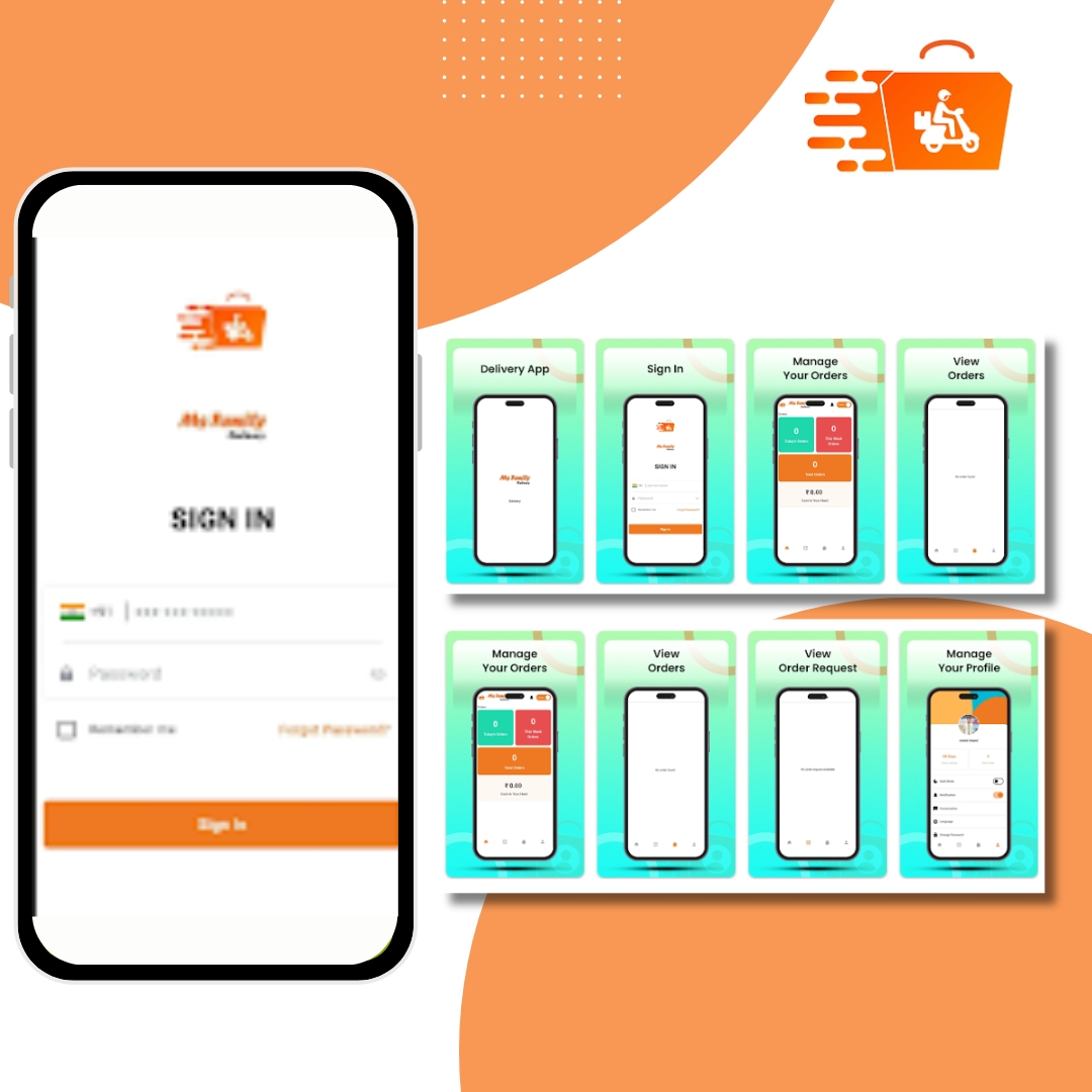 MS Family Delivery Man App