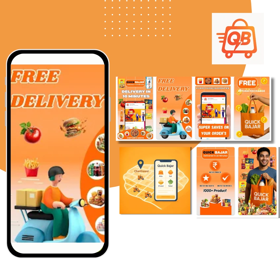 Quick Bajar_ 10 Min Delivery