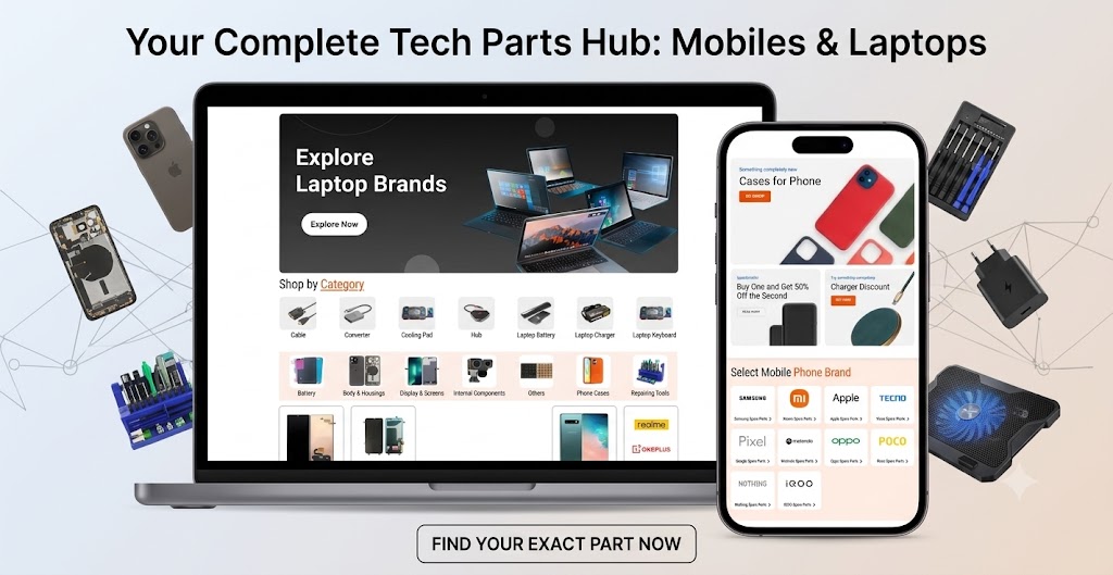 Mobile Accessories & Repair Parts E-Commerce Website | Mashmalo Technology