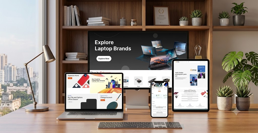 Electronic Products E-Commerce Website Development